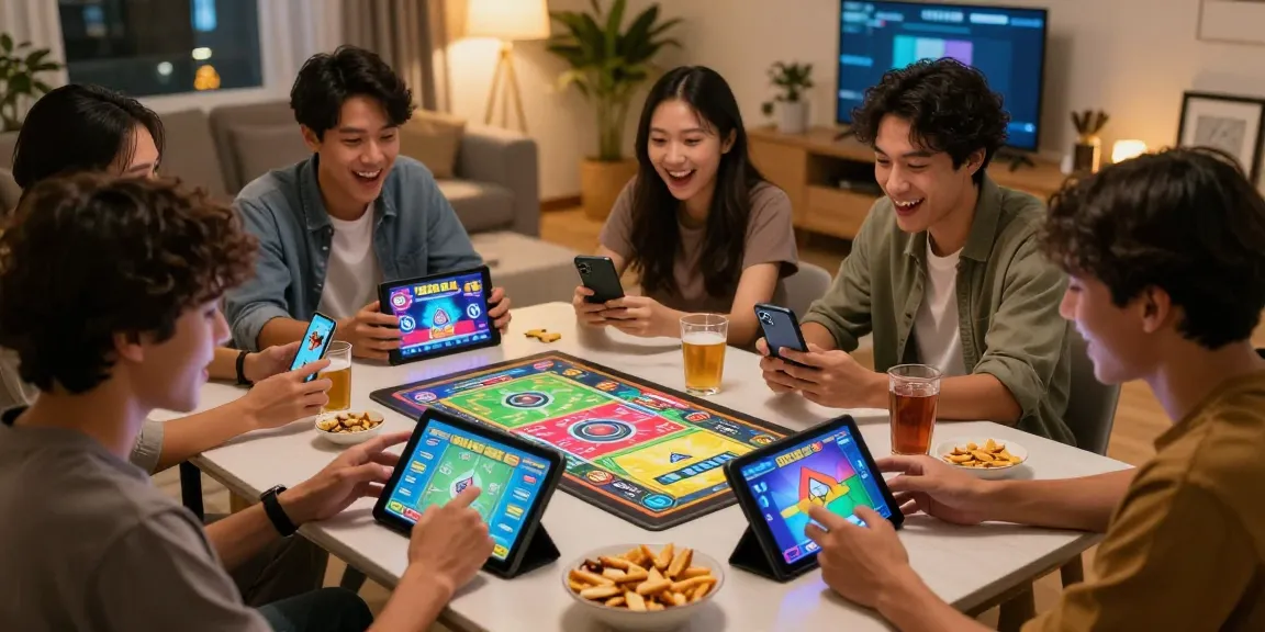 Friends enjoying B52 CLUB games together, showcasing excitement and engagement on https://b52club.radio.fm/.