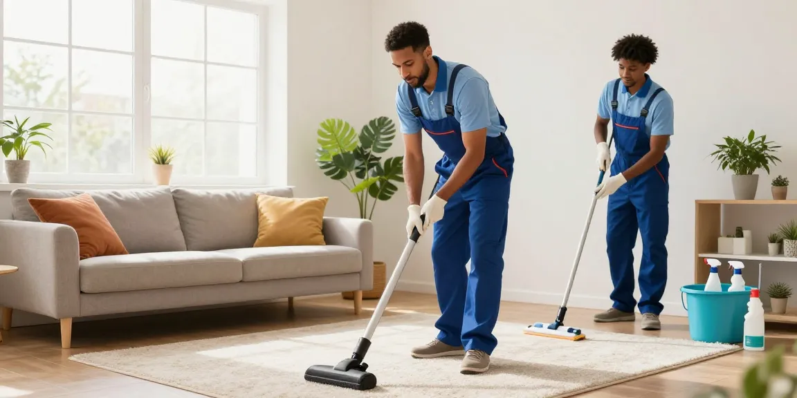 Professional cleaning team enhancing home shine, showcasing top reinigungsfirmen solothurn services.