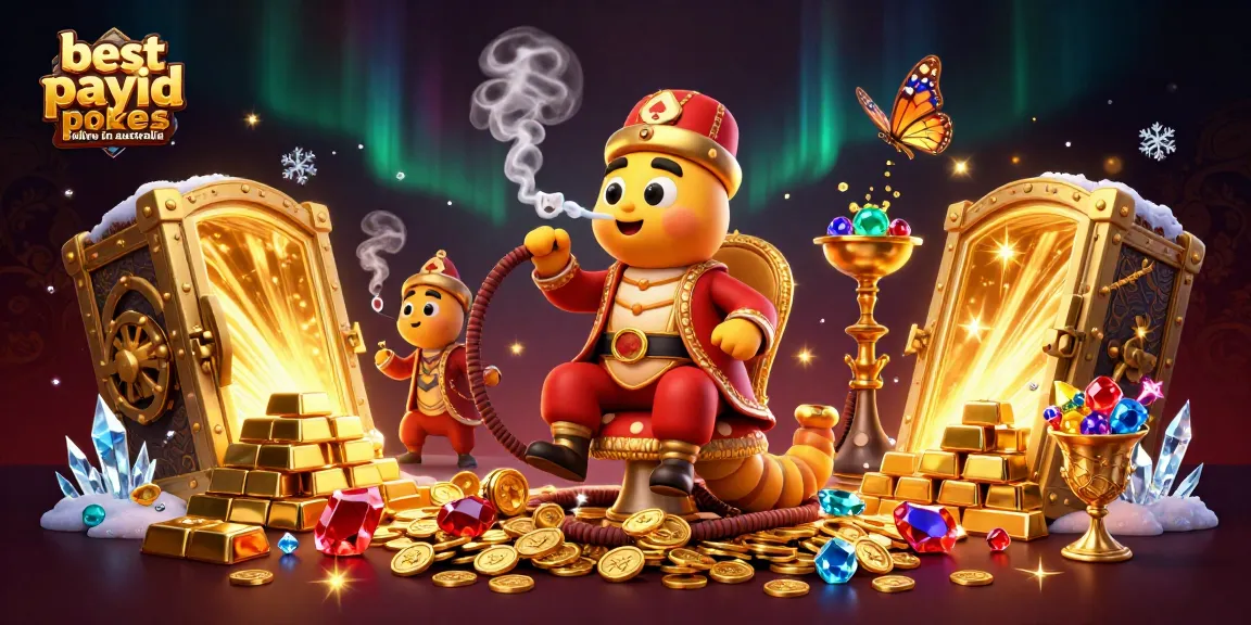 Experience the thrill of the best payid pokes online in Australia with vibrant casino elements and excitement.