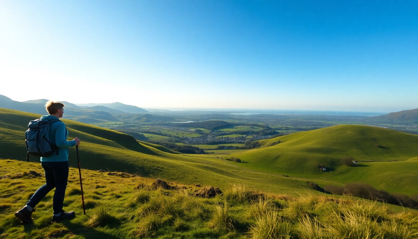 Erleben Sie eine Wanderreise Irland durch die malerische, grüne Landschaft und entdecken Sie verborgene Dörfer.