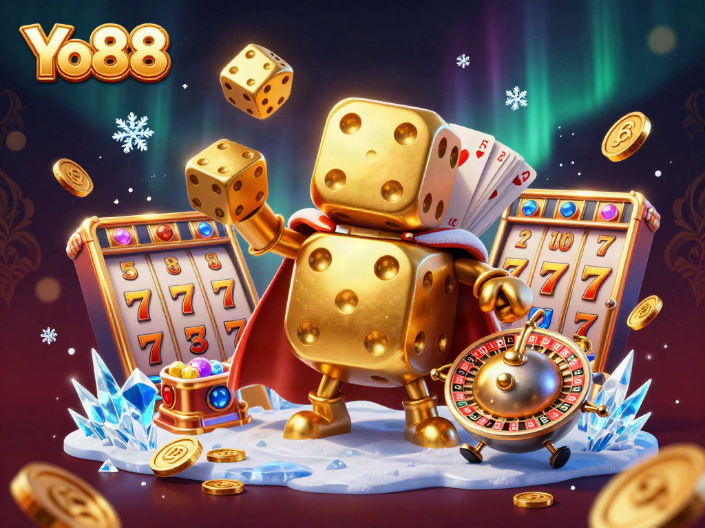 Experience thrilling gameplay at Yo88 with dynamic golden dice, slots, and vibrant rewards!