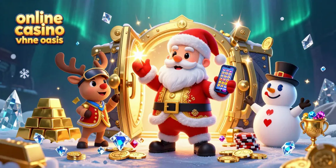 Spin to win big at an online casino ohne oasis with vibrant characters and treasure!