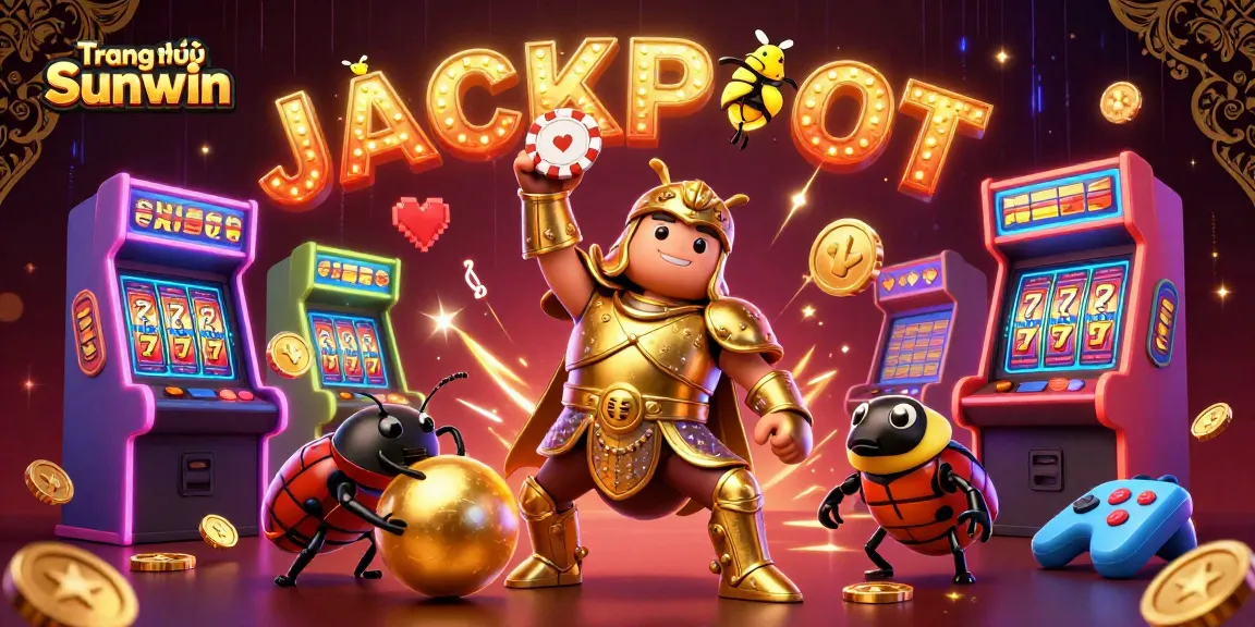 Experience the excitement of Trang chủ Sunwin with vibrant 3D casino illustrations and gaming elements.